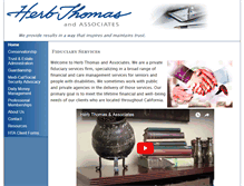 Tablet Screenshot of herbthomas.com